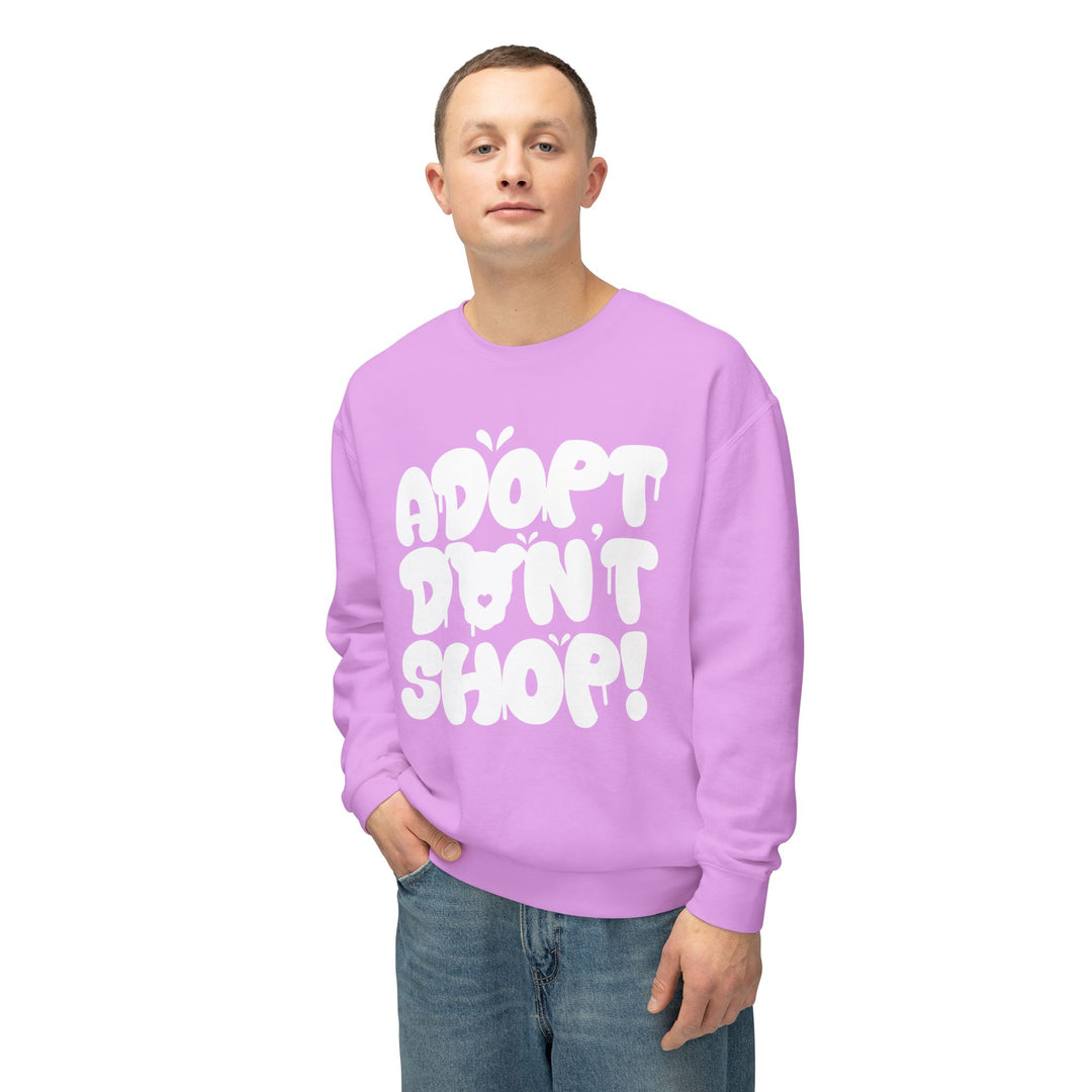 A.D.S Graffiti Style Text Unisex Crewneck Sweatshirt