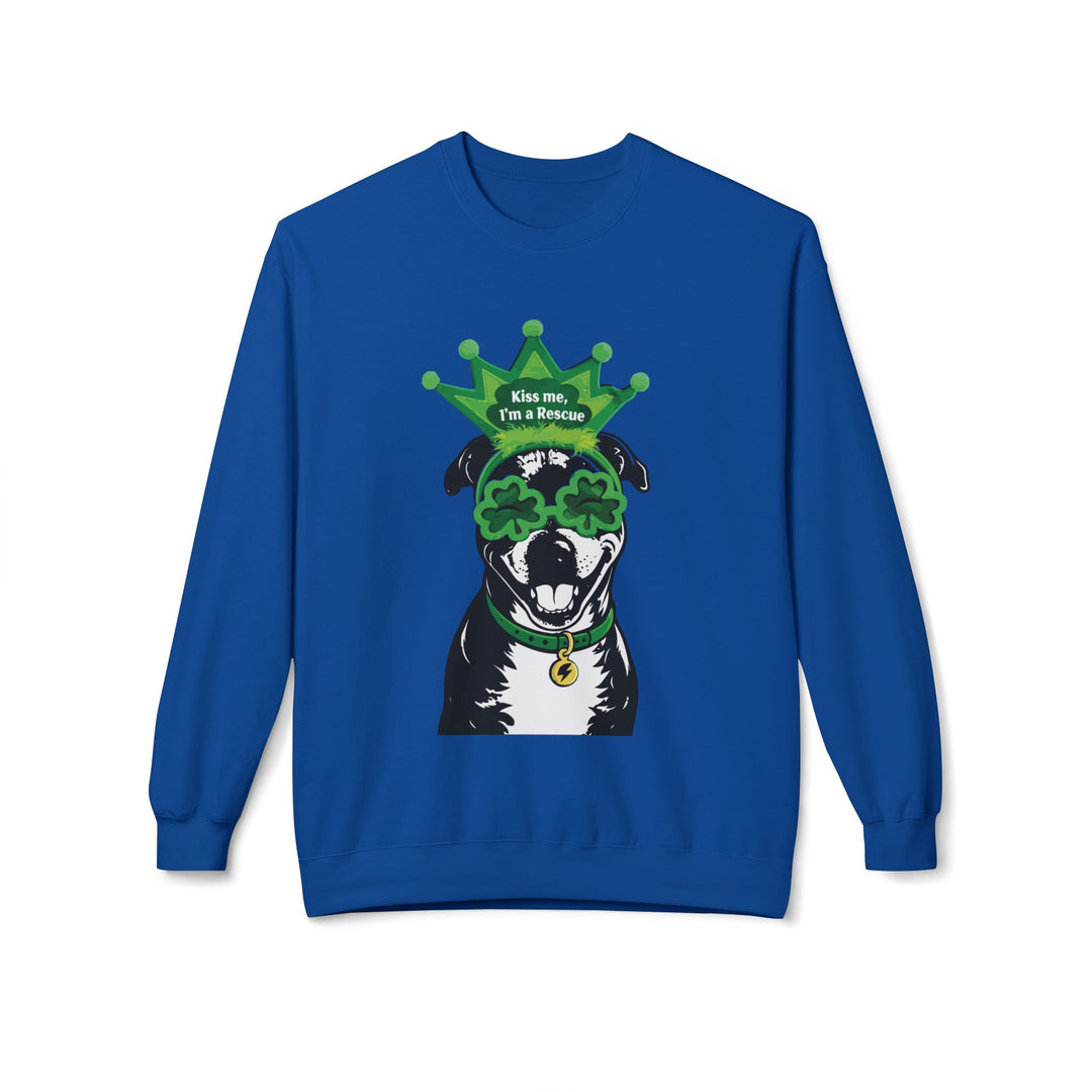 St. Patrick Pit Day V2 Softstyle Fleece Crewneck Sweatshirt