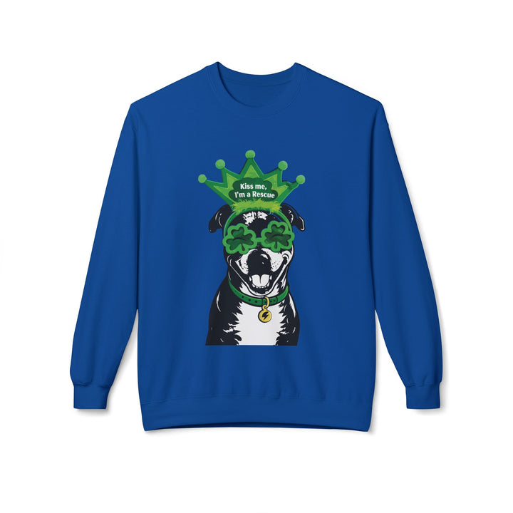 St. Patrick Pit Day V2 Softstyle Fleece Crewneck Sweatshirt
