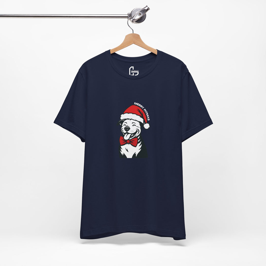 Merry Pitmas V3 Unisex Short Sleeve T-shirt