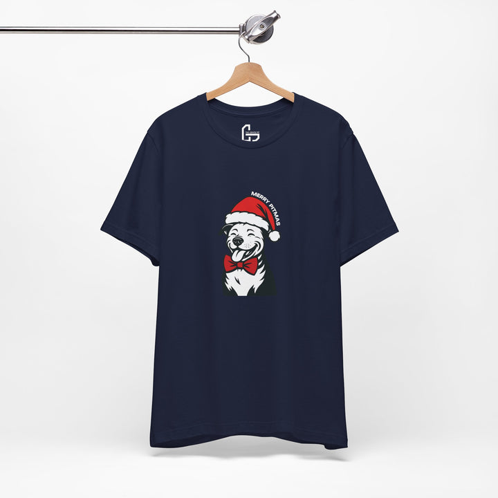 Merry Pitmas V3 Unisex Short Sleeve T-shirt