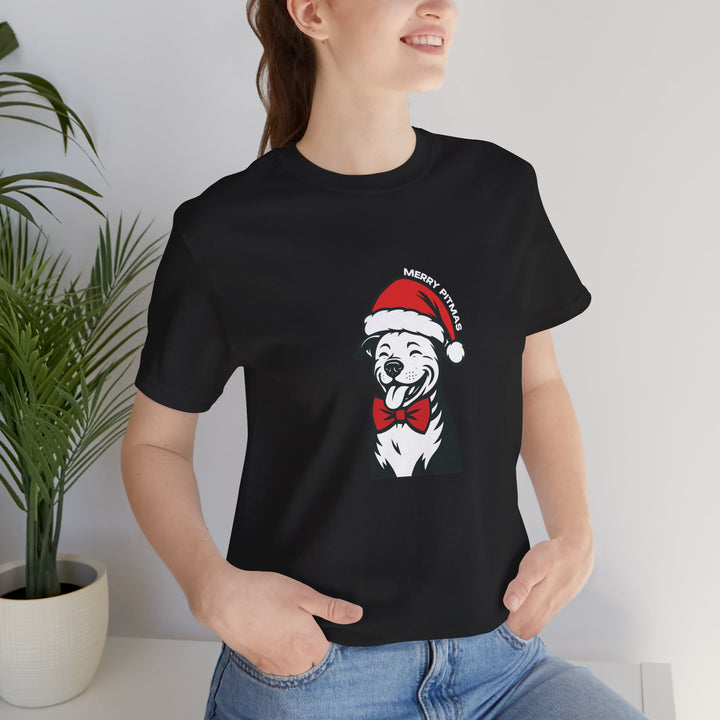 Merry Pitmas V3 Unisex Short Sleeve T-shirt