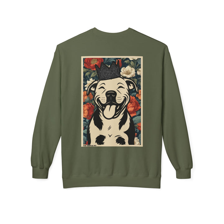 Baby Pit Floral Softstyle Fleece Crewneck Sweatshirt