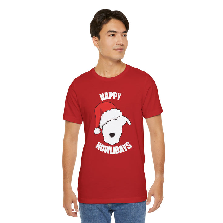 Happy Howlidays Unisex Short Sleeve T-shirt