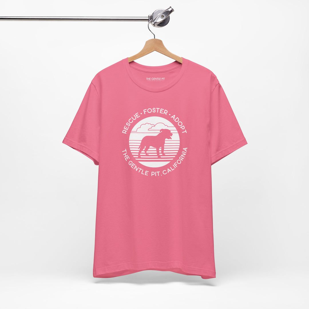 Rescue Foster Adopt Sunset Unisex T-Shirt