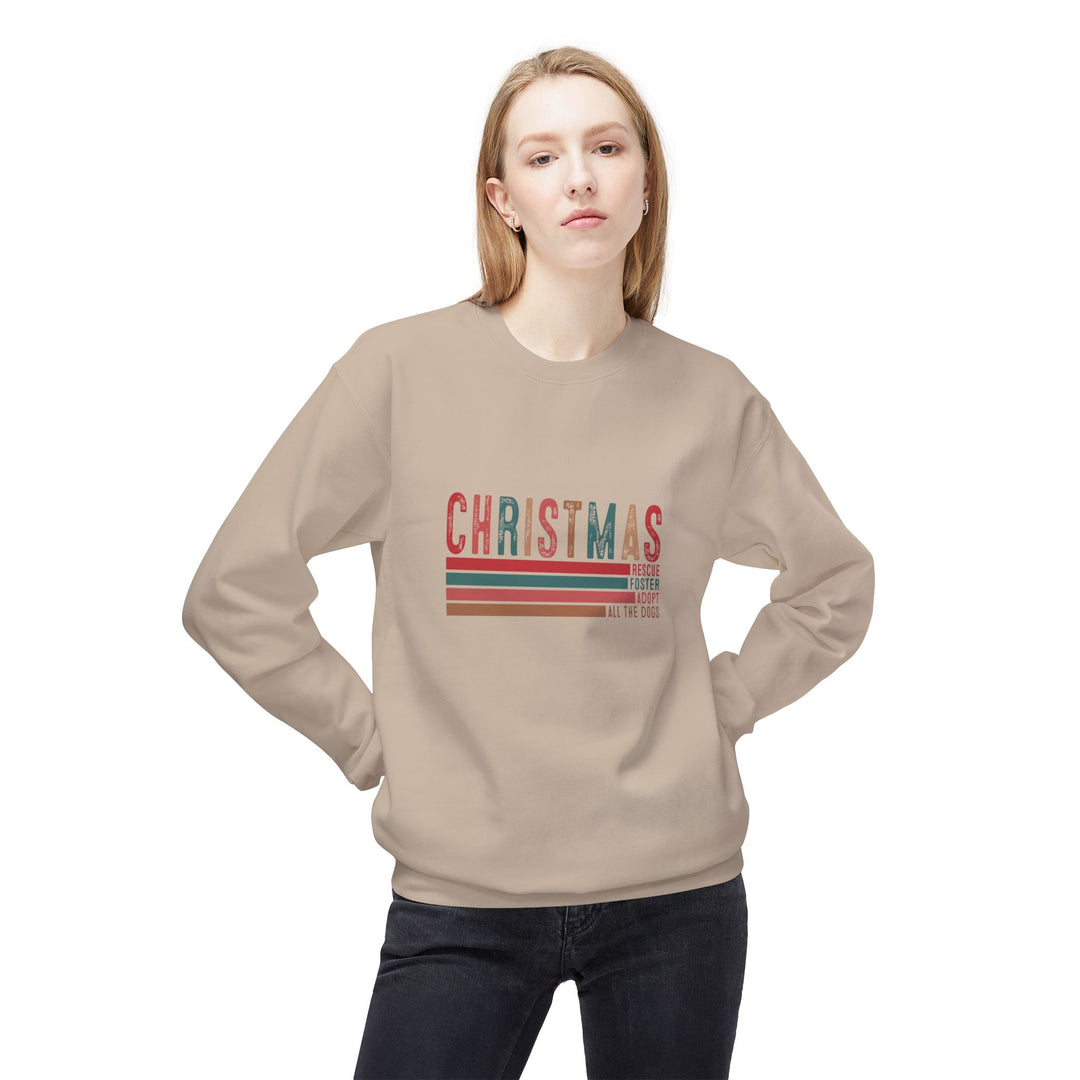 Christmas RFA Softstyle Fleece Crewneck Sweatshirt