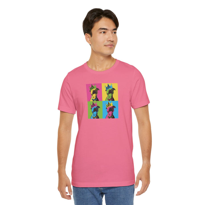 Rescue Royalty Color Block Unisex Short Sleeve T-shirt