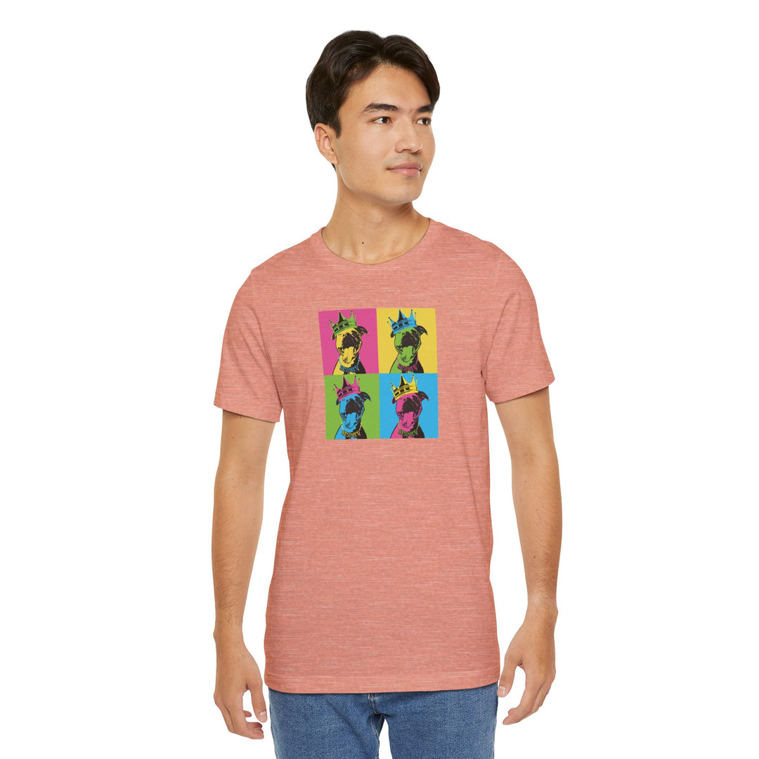 Rescue Royalty Color Block Unisex Short Sleeve T-shirt