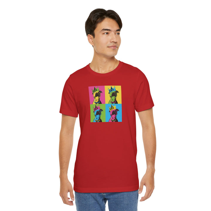 Rescue Royalty Color Block Unisex Short Sleeve T-shirt