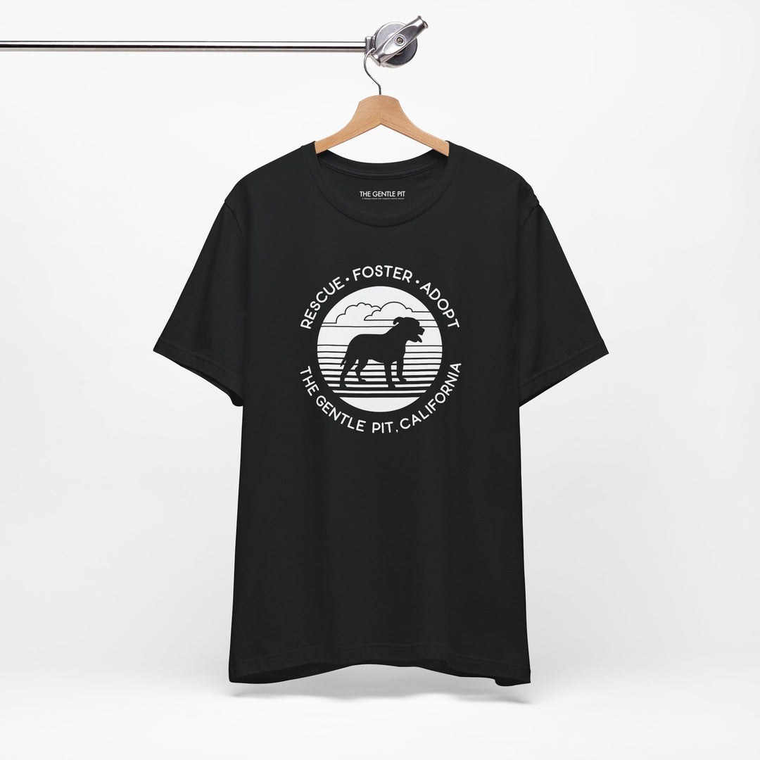 Rescue Foster Adopt Sunset Unisex T-Shirt