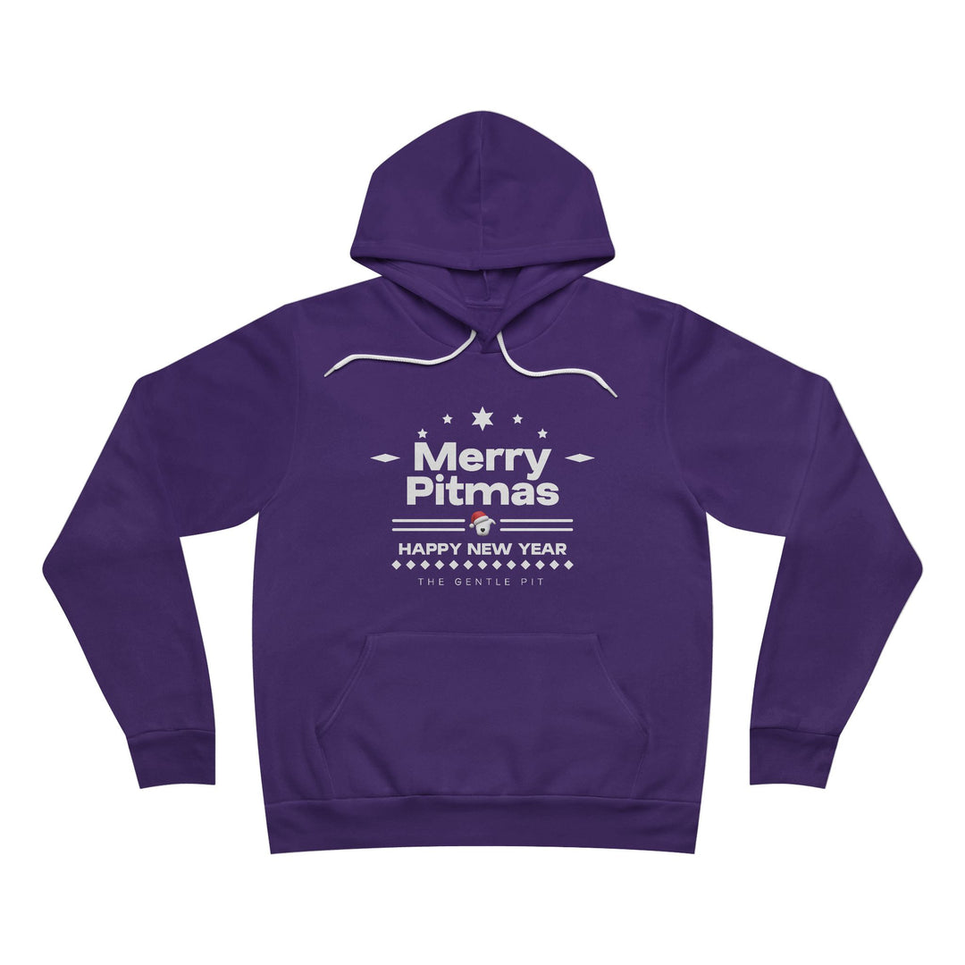 Merry Pitmas V5 Sponge Fleece Pullover Hoodie