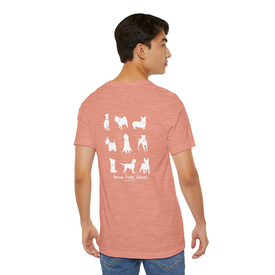 Rescue All The Dogs Unisex Short Sleeve T-shirt