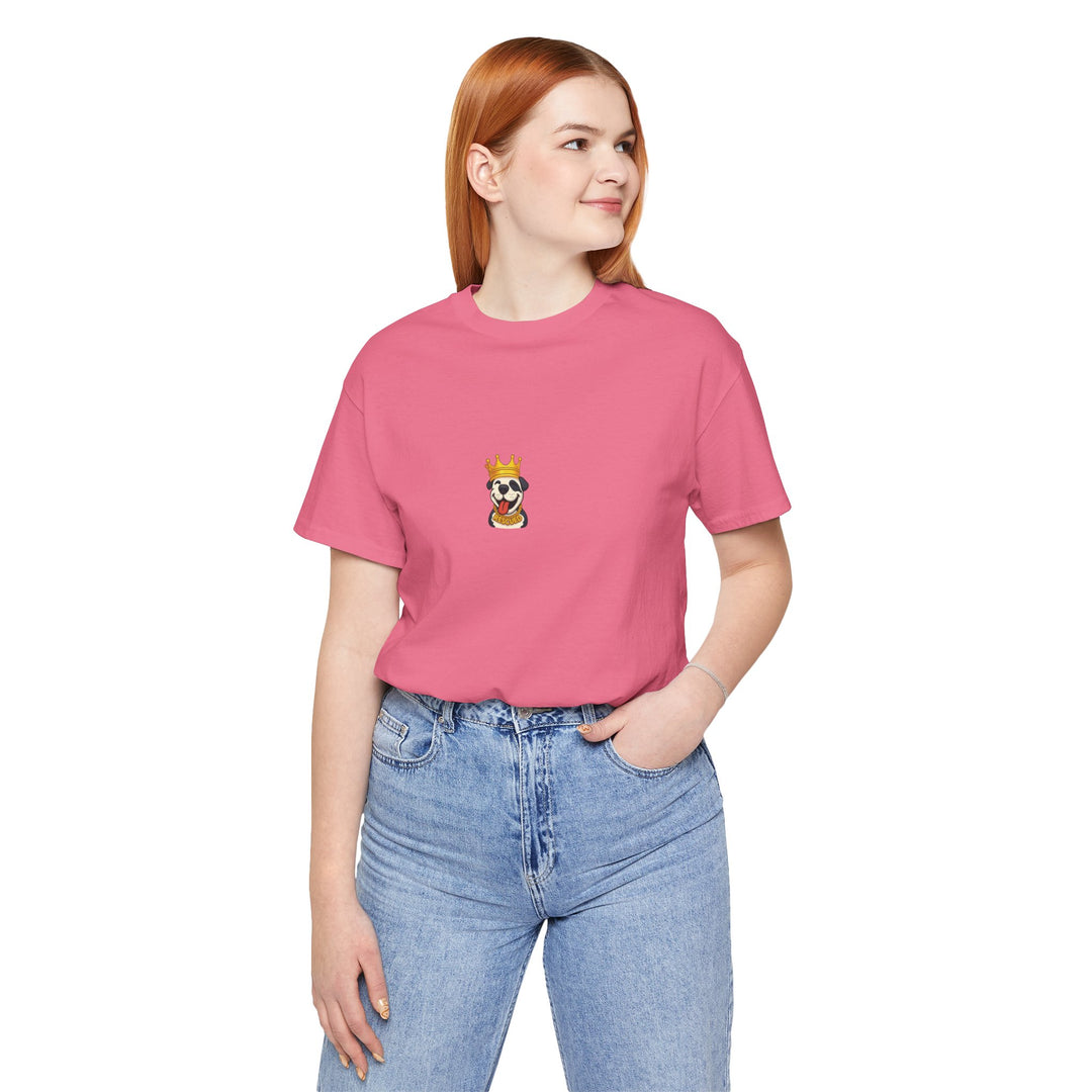 Crowned Pit Emoji Unisex Short Sleeve T-shirt