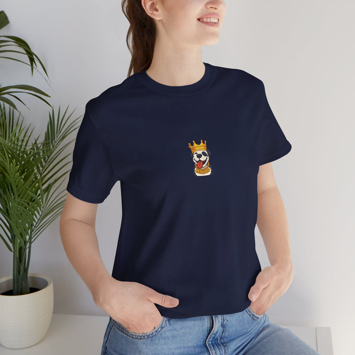 Crowned Pit Emoji Unisex Short Sleeve T-shirt