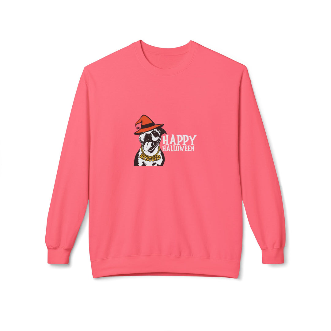 Halloween Pit V1 Softstyle Fleece Crewneck Sweatshirt