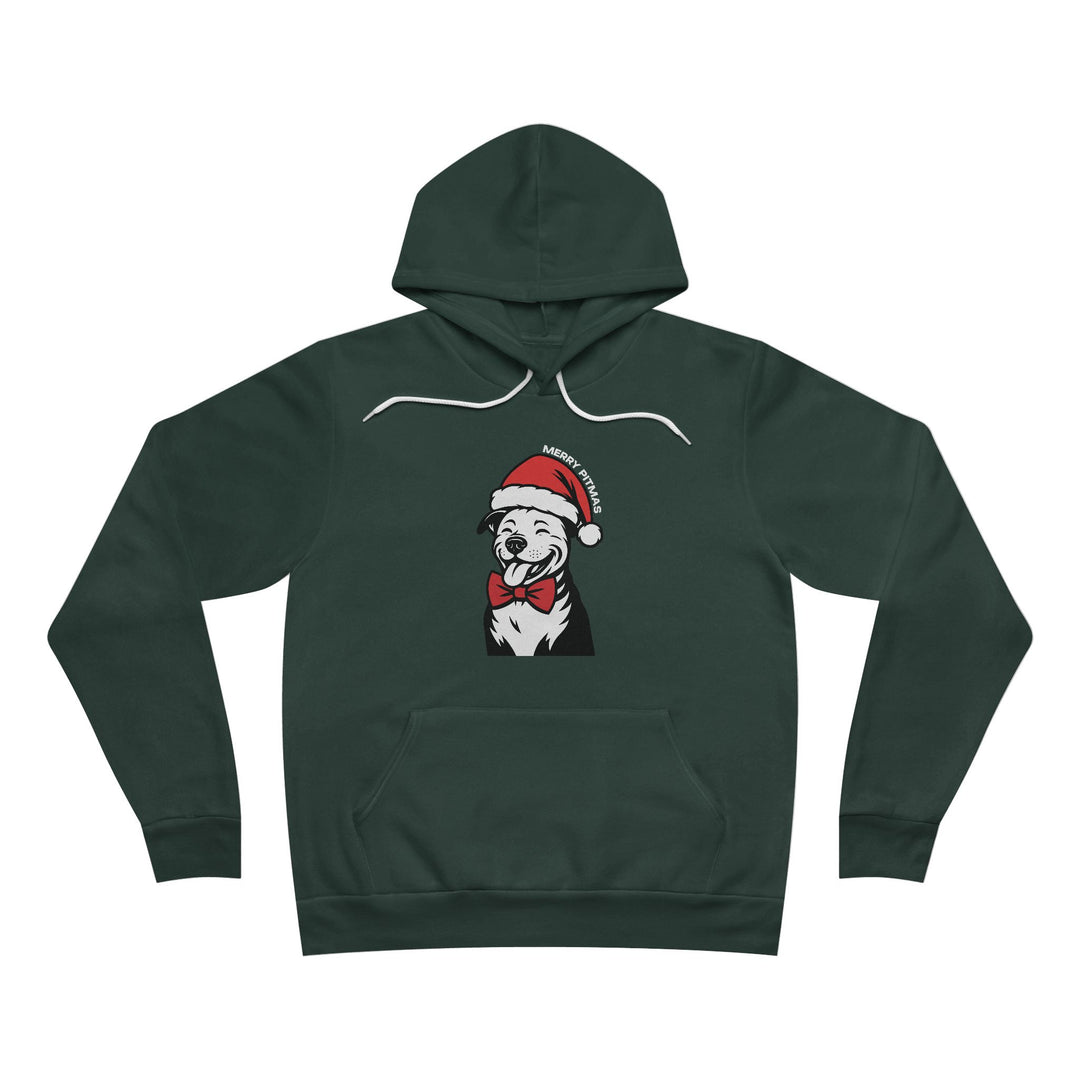Merry Pitmas V3 Sponge Fleece Pullover Hoodie