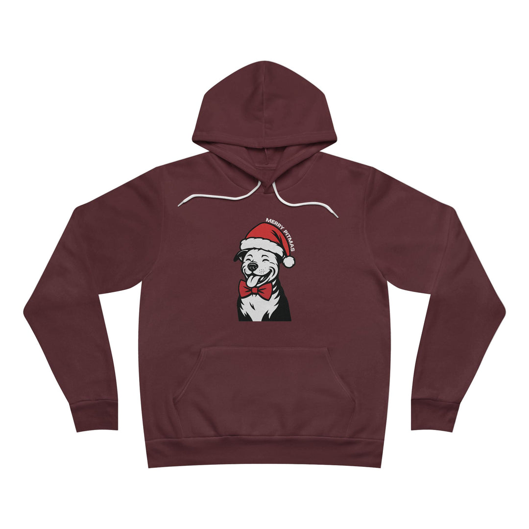 Merry Pitmas V3 Sponge Fleece Pullover Hoodie