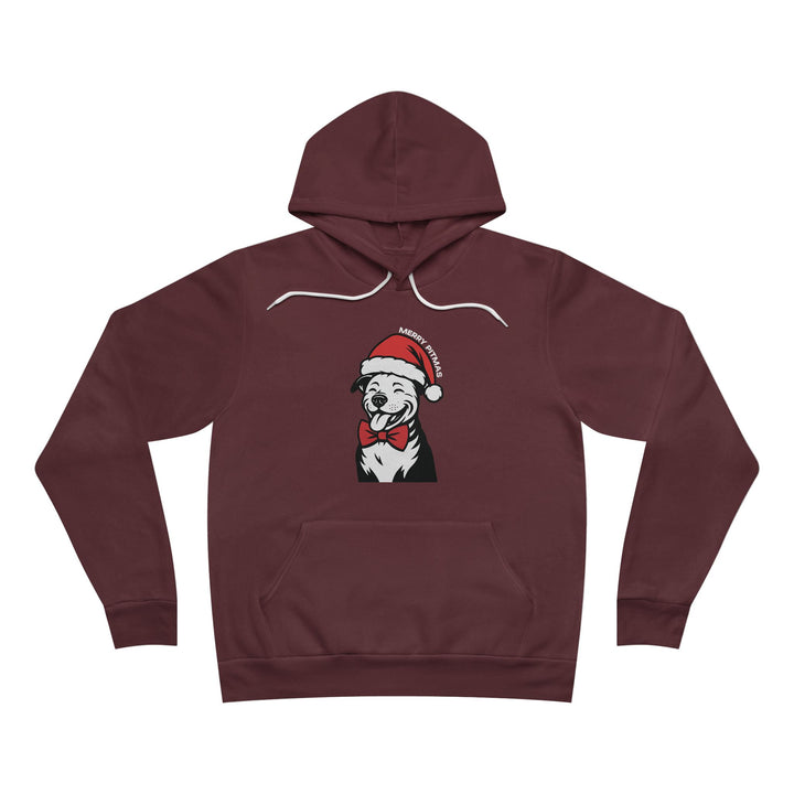 Merry Pitmas V3 Sponge Fleece Pullover Hoodie