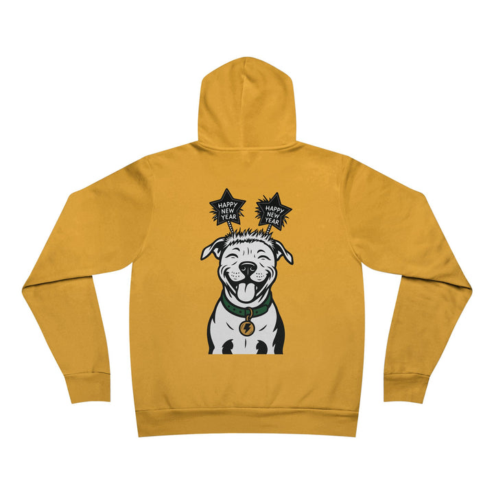 Happy New Year Pit LMTD. Sponge Fleece Pullover Hoodie