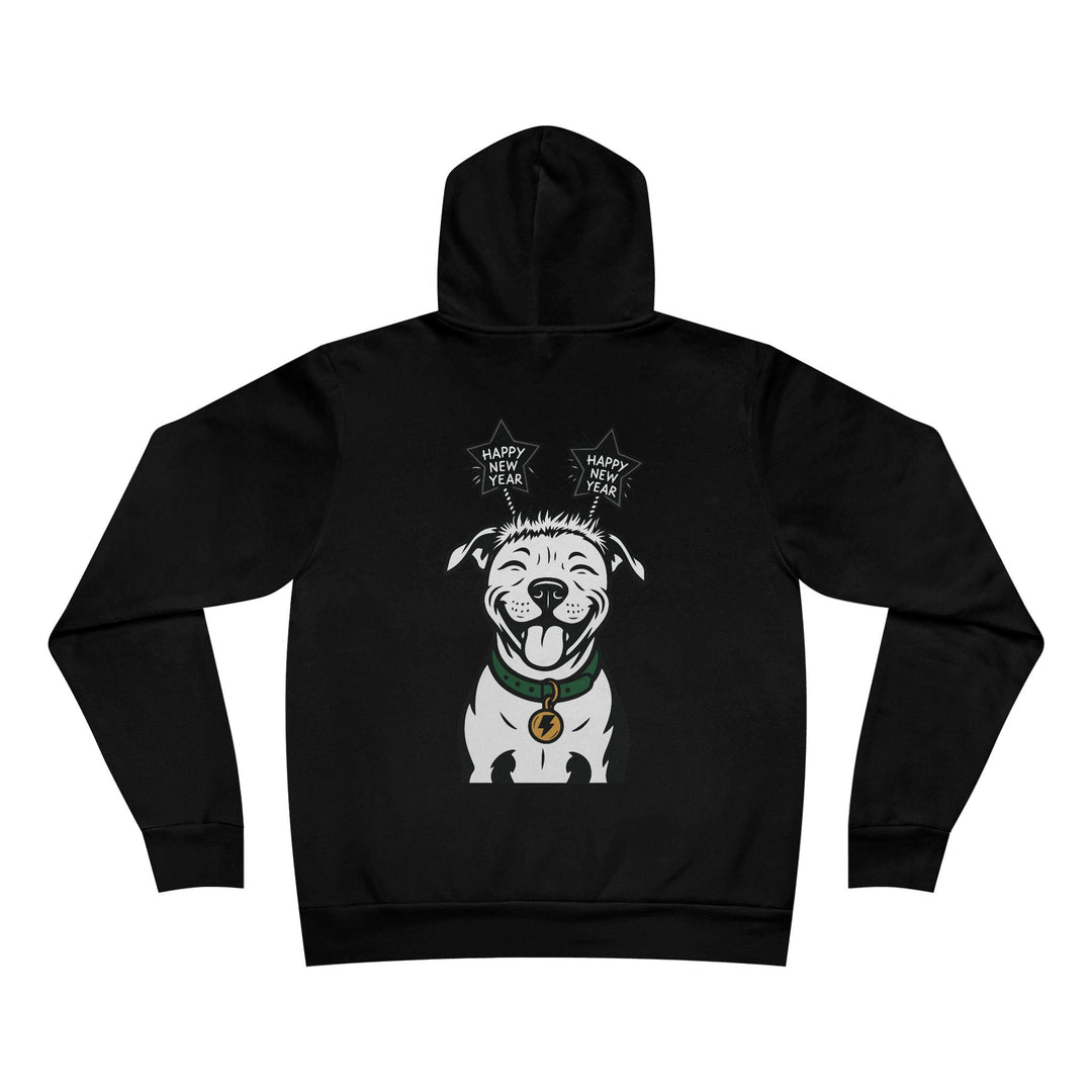 Happy New Year Pit LMTD. Sponge Fleece Pullover Hoodie
