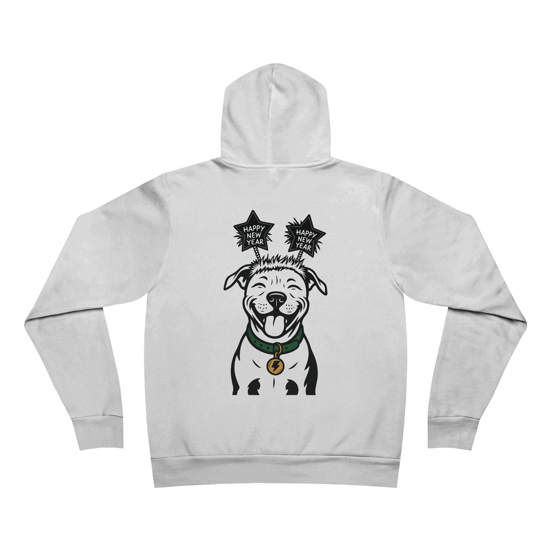 Happy New Year Pit LMTD. Sponge Fleece Pullover Hoodie