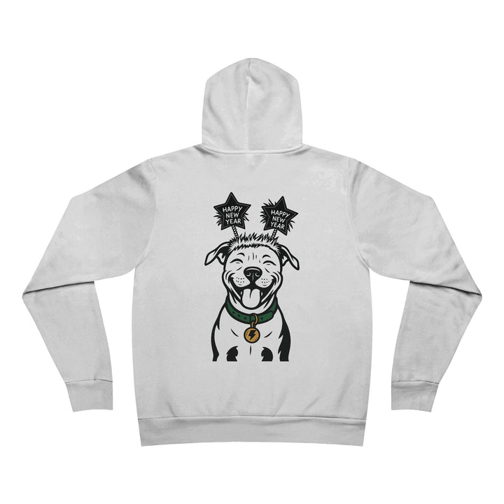 Happy New Year Pit LMTD. Sponge Fleece Pullover Hoodie