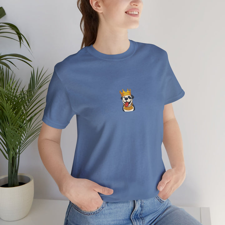 Crowned Pit Emoji Unisex Short Sleeve T-shirt