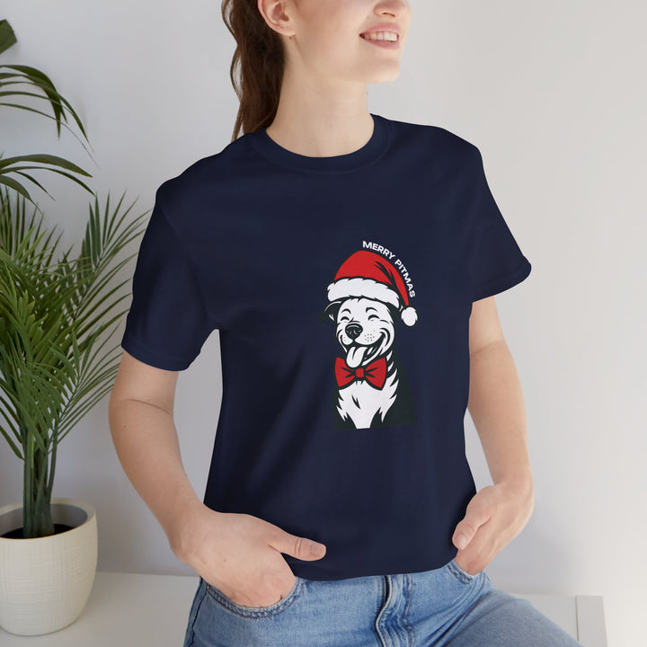 Merry Pitmas V3 Unisex Short Sleeve T-shirt