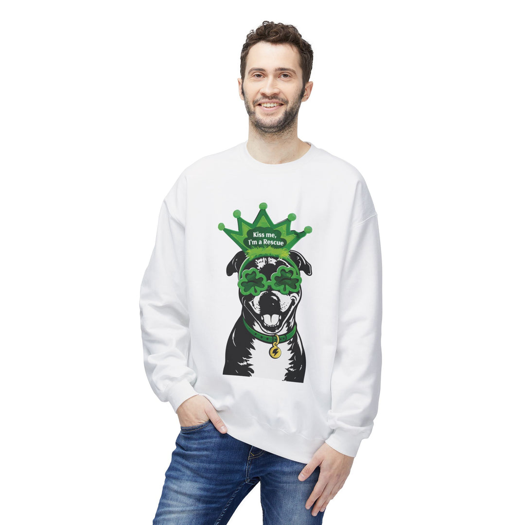 St. Patrick Pit Day V2 Softstyle Fleece Crewneck Sweatshirt