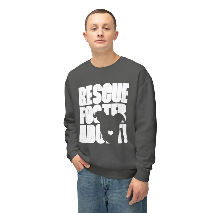 Rescue.Foster.Adopt V3 Unisex Premium Sweatshirt