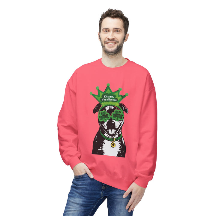 St. Patrick Pit Day V2 Softstyle Fleece Crewneck Sweatshirt
