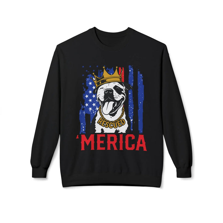 Rescue 'Merica Crewneck Sweatshirt