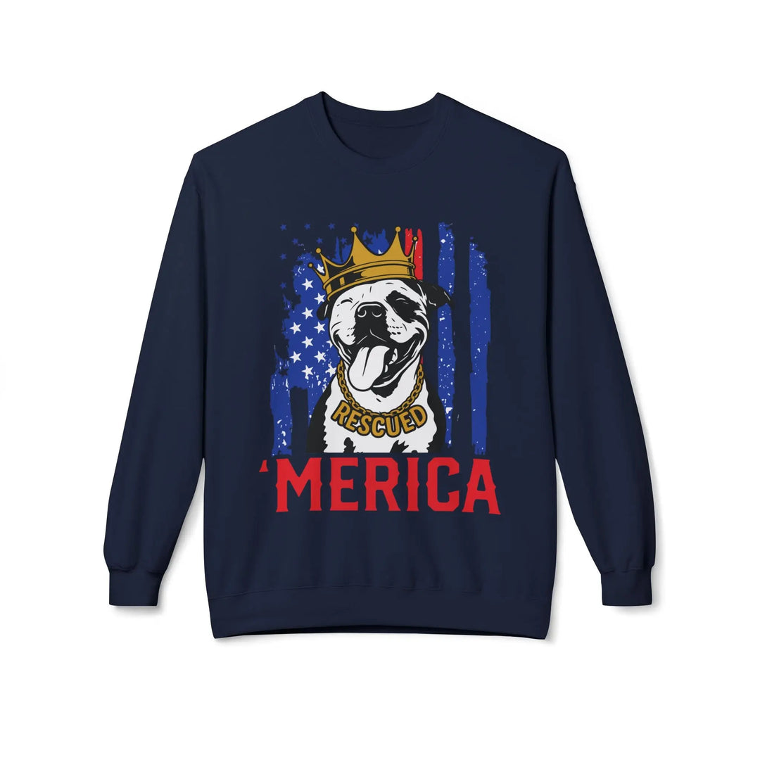Rescue 'Merica Crewneck Sweatshirt