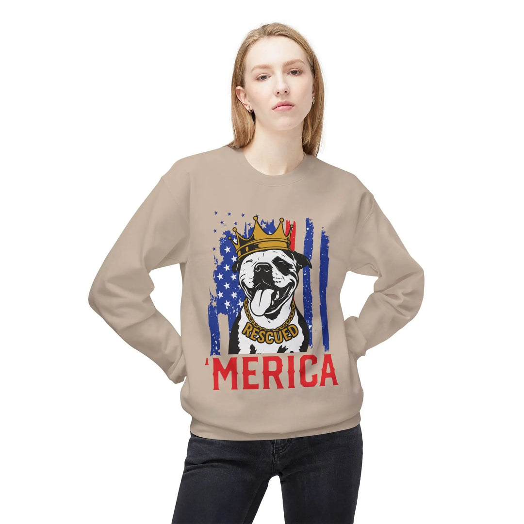Rescue 'Merica Crewneck Sweatshirt