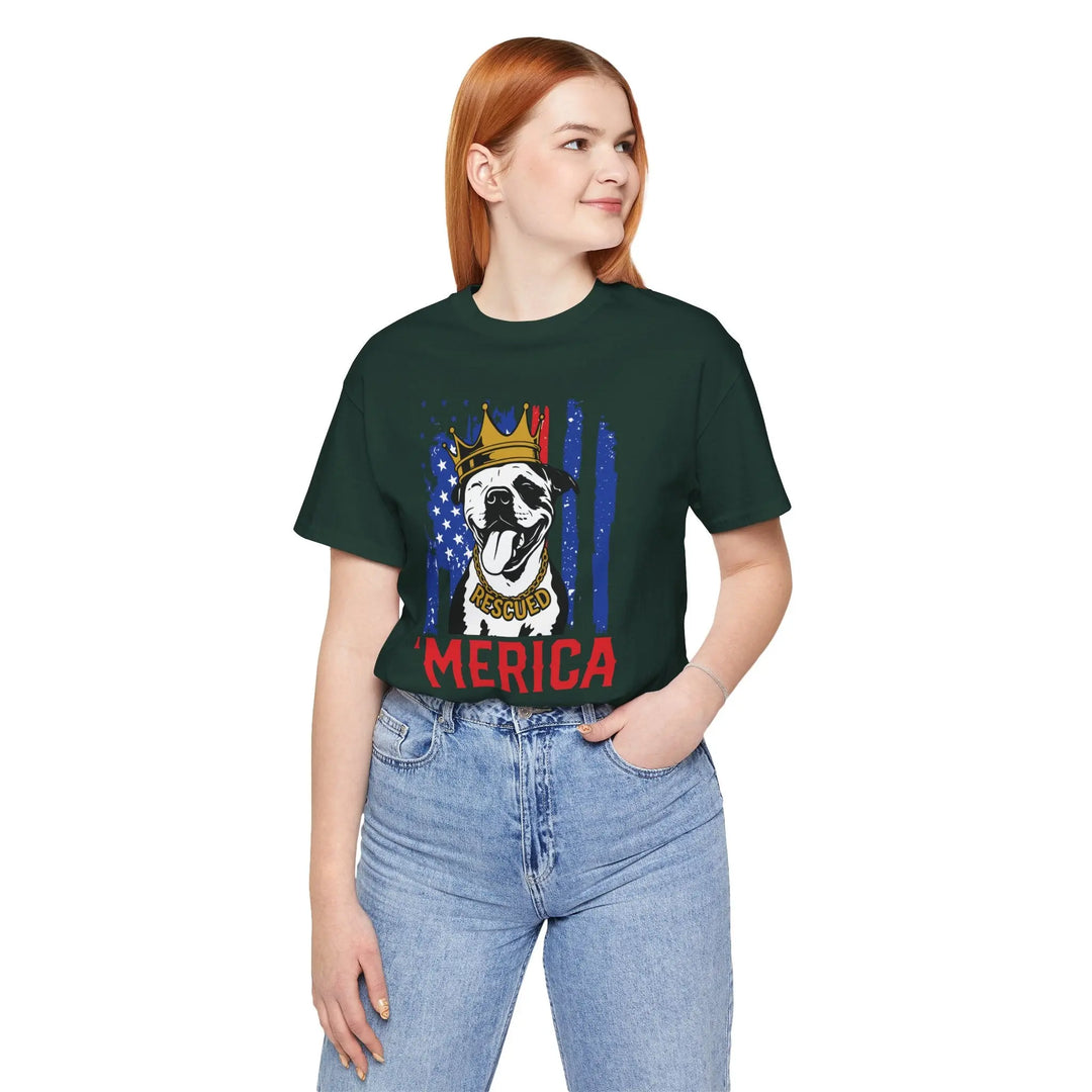 Rescue 'Merica Short Sleeve Tee