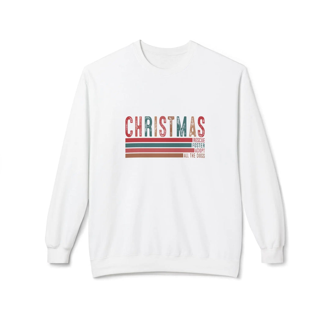 Christmas RFA Softstyle Fleece Crewneck Sweatshirt Printify