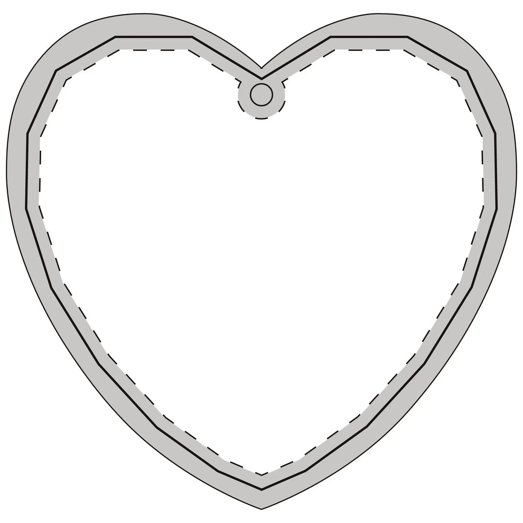 Crystal Glass Ornament Printify