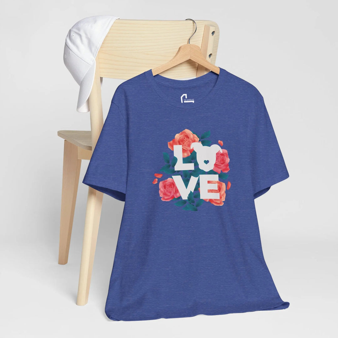 Flowers-of-Love-V4 Unisex Jersey Short Sleeve Tee Printify