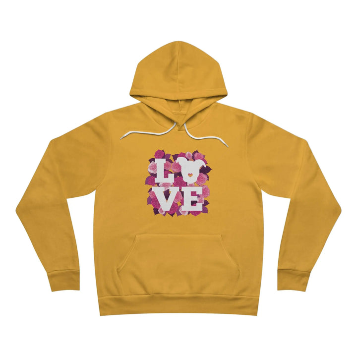 Flowers-of-Love-V5 Sponge Fleece Pullover Hoodie Printify