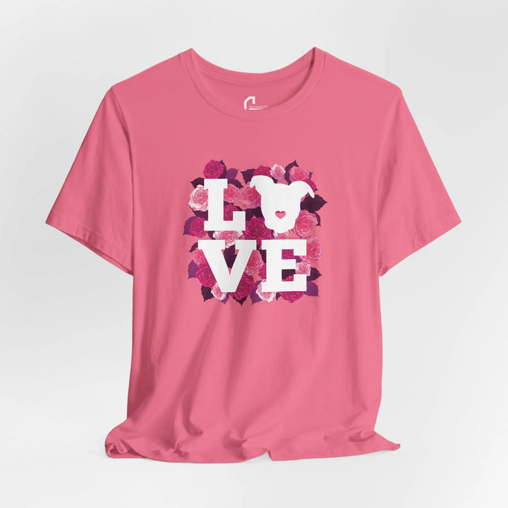 Flowers-of-Love-V5 Unisex Jersey Short Sleeve Tee Printify