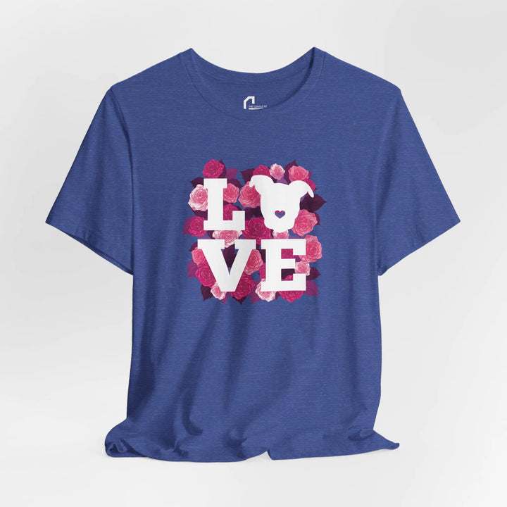Flowers-of-Love-V5 Unisex Jersey Short Sleeve Tee Printify