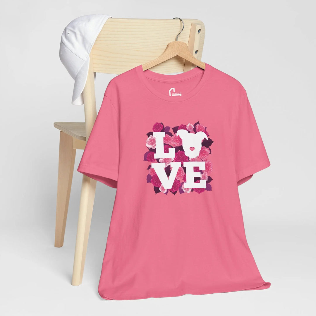 Flowers-of-Love-V5 Unisex Jersey Short Sleeve Tee Printify