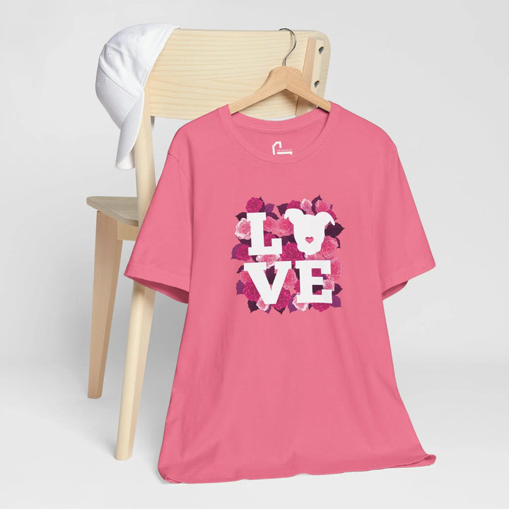 Flowers-of-Love-V5 Unisex Jersey Short Sleeve Tee Printify
