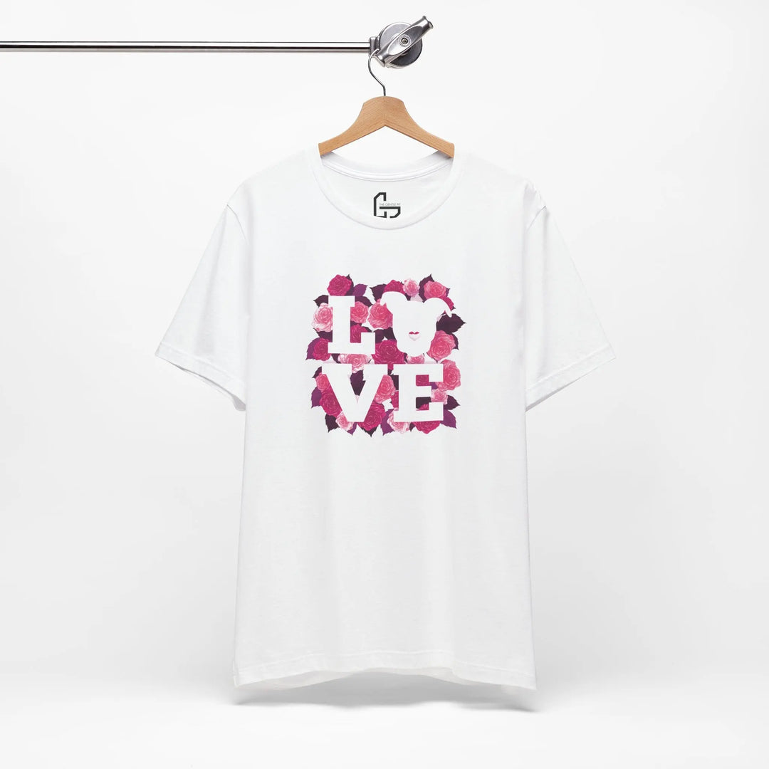 Flowers-of-Love-V5 Unisex Jersey Short Sleeve Tee Printify