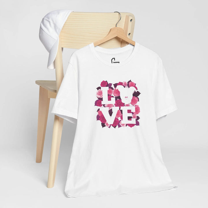 Flowers-of-Love-V5 Unisex Jersey Short Sleeve Tee Printify