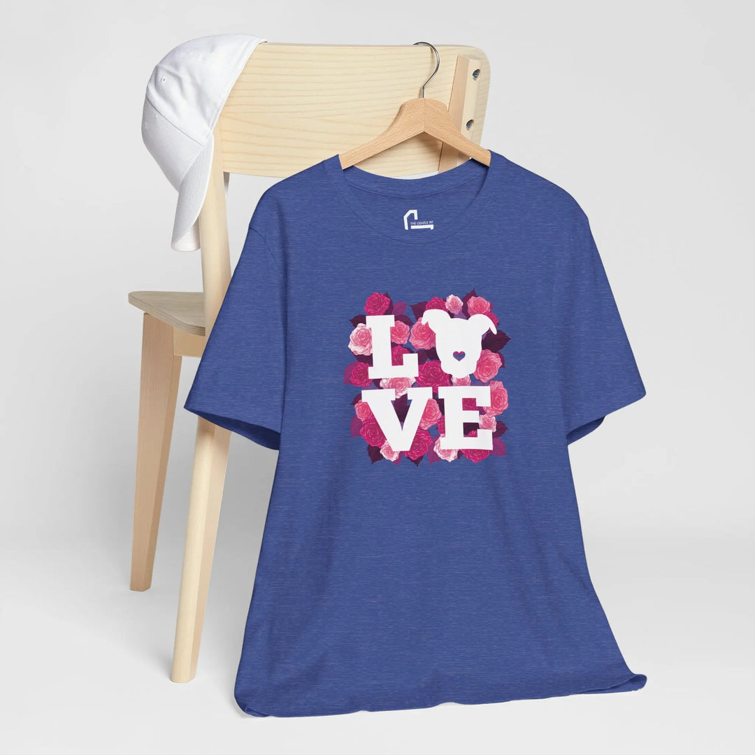 Flowers-of-Love-V5 Unisex Jersey Short Sleeve Tee Printify