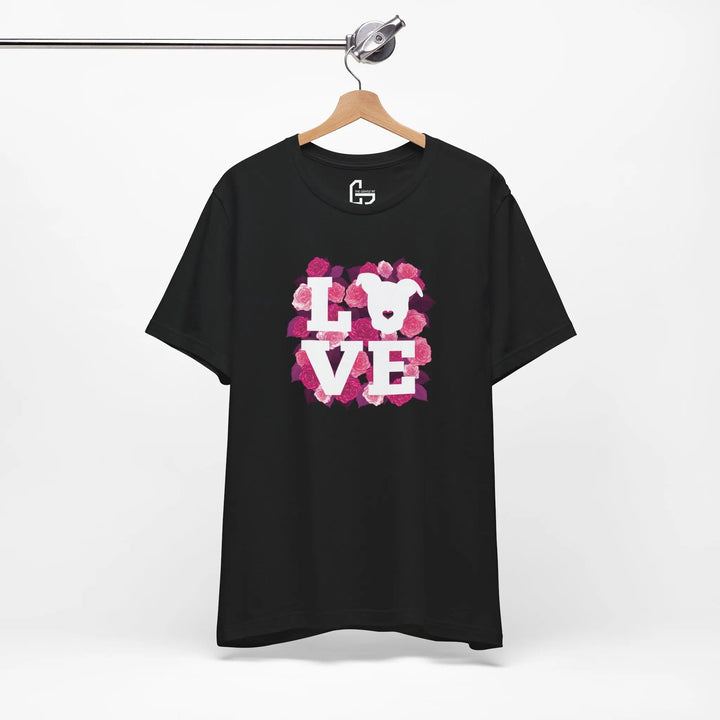 Flowers-of-Love-V5 Unisex Jersey Short Sleeve Tee Printify