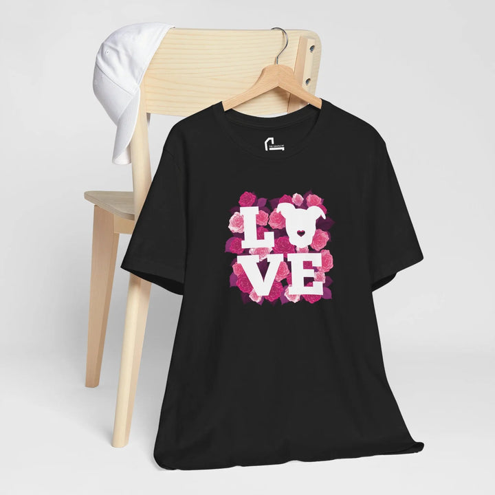 Flowers-of-Love-V5 Unisex Jersey Short Sleeve Tee Printify