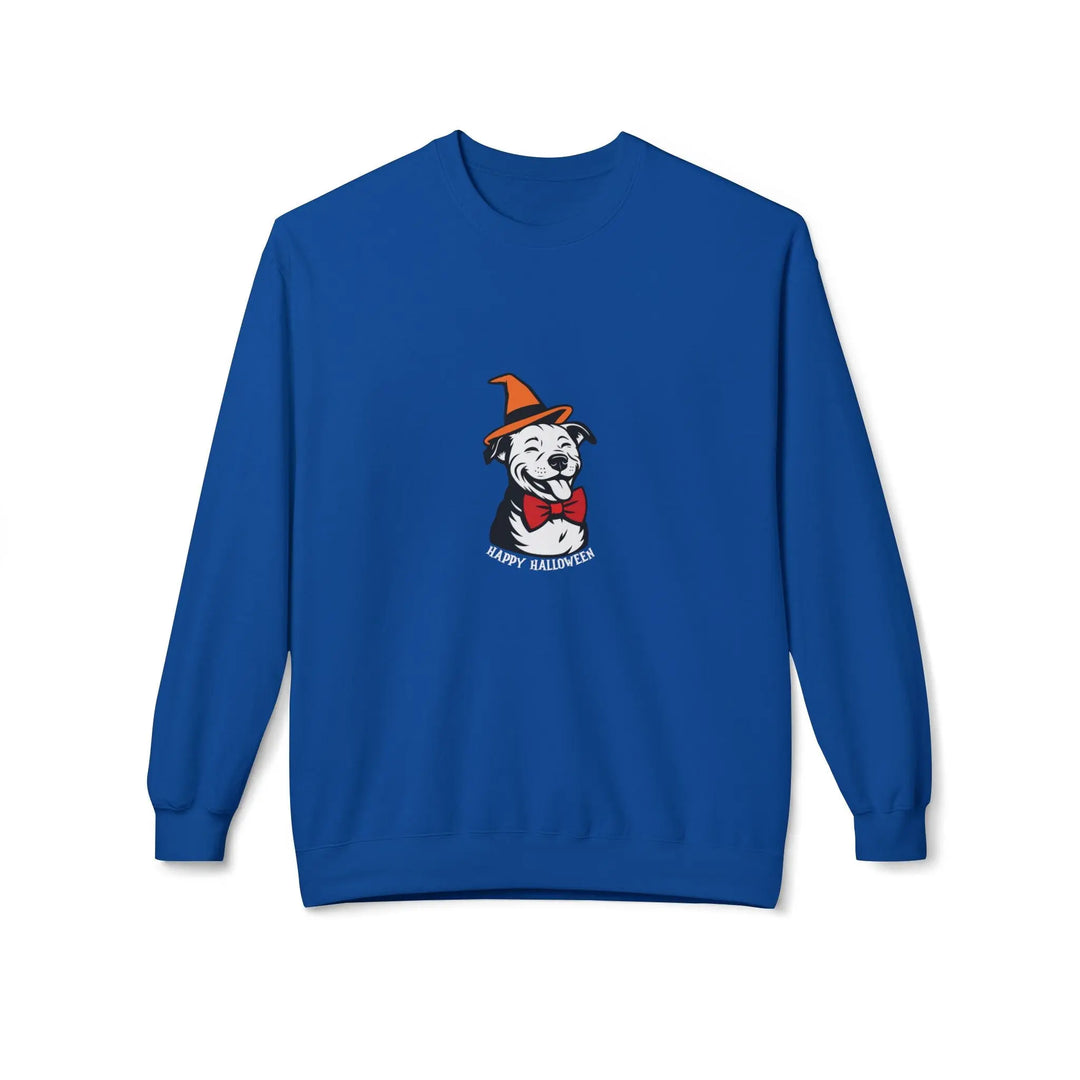 Halloween Pit V2 Softstyle Fleece Crewneck Sweatshirt Printify