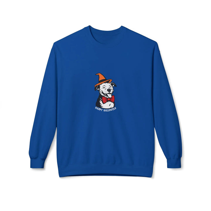 Halloween Pit V2 Softstyle Fleece Crewneck Sweatshirt Printify